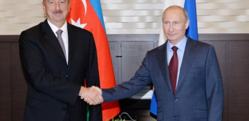 Azerbaijani president congratulates Russian counterpart