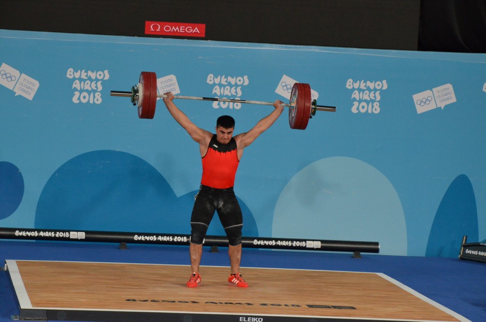 Azerbaijani weightlifter takes silver at 3rd Youth Olympic Games