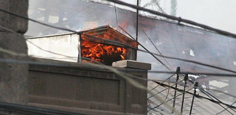 Fire breaks out in Armenia's Abovyan hostel