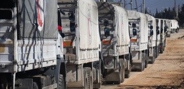 UN sends 30 trucks of humanitarian aid to Syria's Idlib