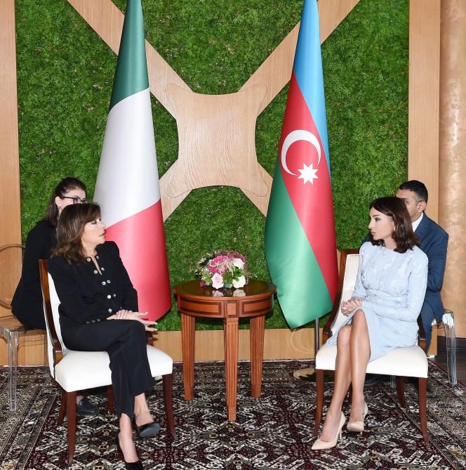 First VP Mehriban Aliyeva meets President of Italian Senate 