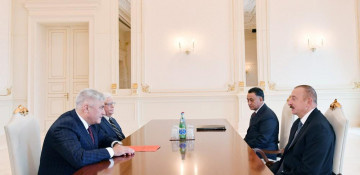 President Aliyev receives Russian Interior Minister 