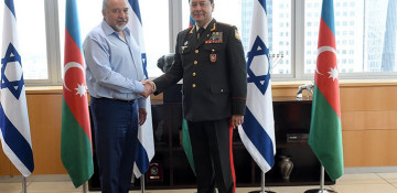 Chief of General Staff of Azerbaijani Armed Forces meets Israeli Defense Minister