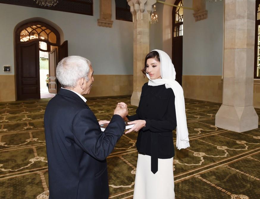First VP Mehriban Aliyeva attends opening of renovated Imam Huseyn Mosque 