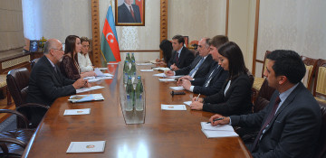 FM Mammadyarov meets President of the Inter-Parliamentary Union Gabriela Cuevas Barron
