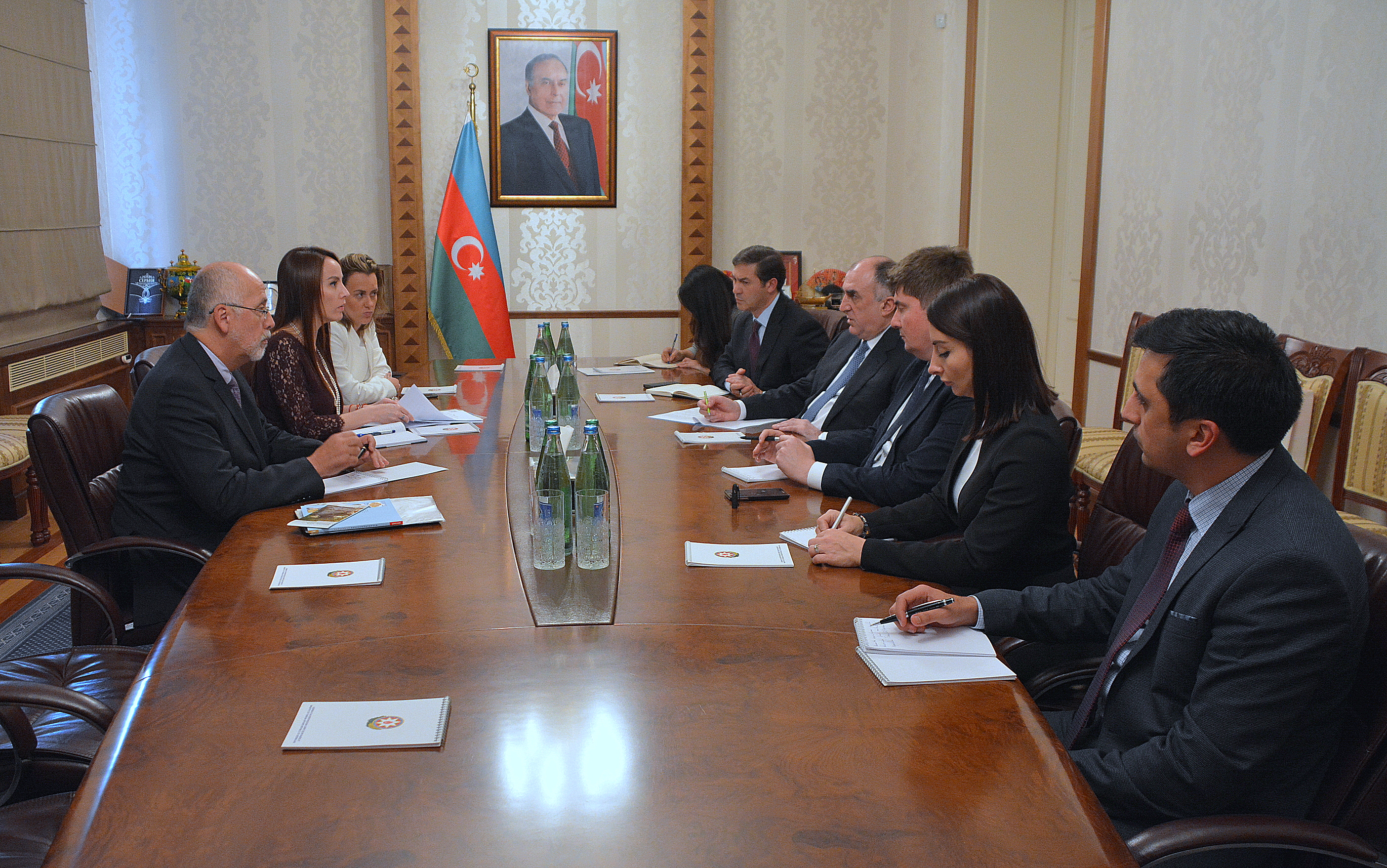 FM Mammadyarov meets President of the Inter-Parliamentary Union Gabriela Cuevas Barron