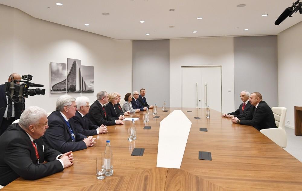 President Ilham Aliyev receives Russian deputy prime minister