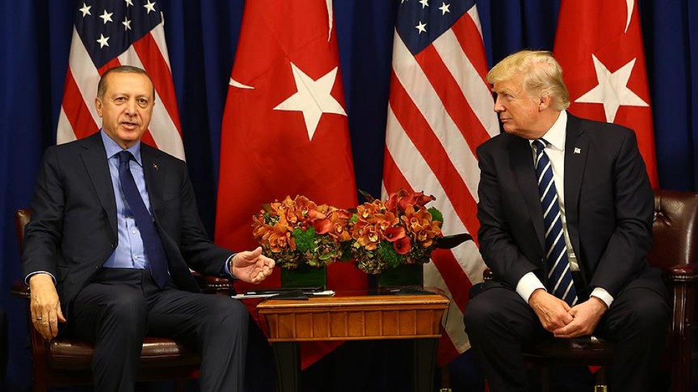 Turkey's Erdogan, Trump talk bilateral, regional issues