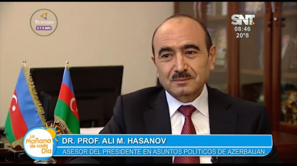 Paraguayan SNT TV channel airs program on Azerbaijan