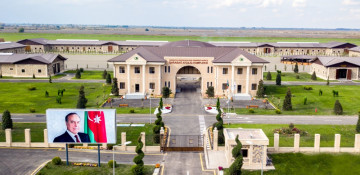 Azerbaijani president attends opening of Qarabag Equestrian Complex
