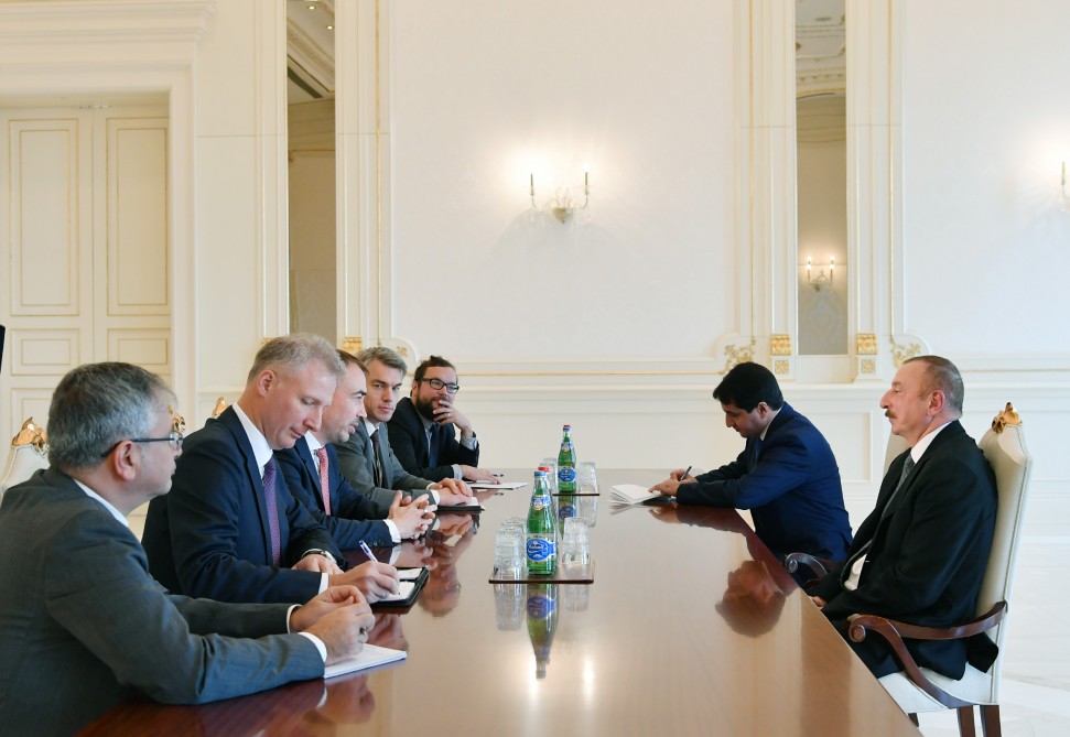 President Ilham Aliyev receives delegation led by EU Special Representative