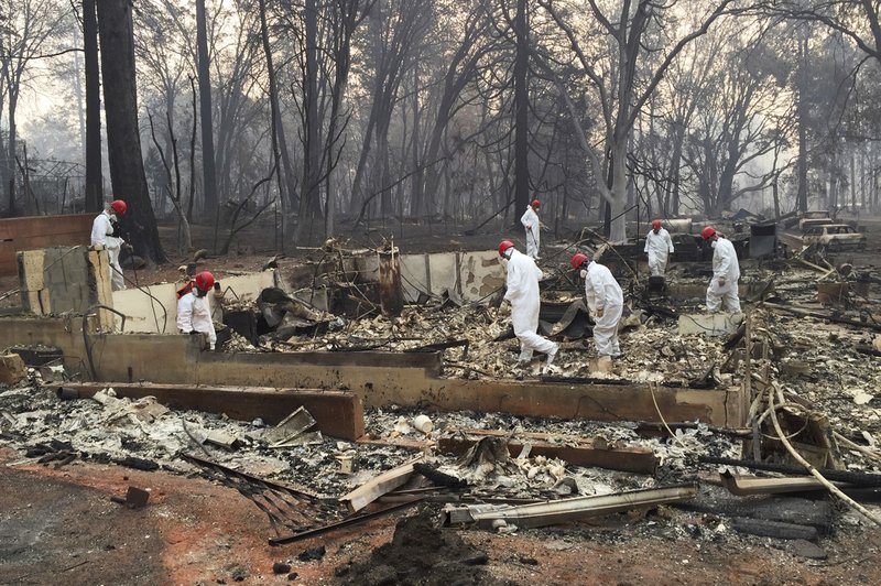 California wildfire death toll hits 63, hundreds still missing 