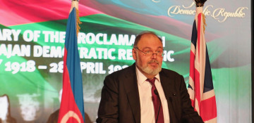 End of October saw solemn celebrations for centenary of Azerbaijan Democratic Republic in London: British magazine
