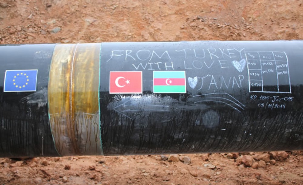 TANAP, TAP p/lines interconnect at Turkey-Greece border