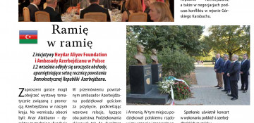 Polish magazine publishes article on event held in Warsaw to mark centenary of Azerbaijan Democratic Republic 