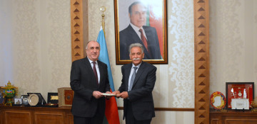 Elmar Mammadyarov receives newly appointed Ambassador of Afghanistan