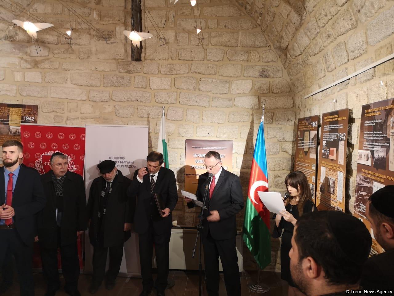 Baku hosts photo exhibition on fate of Jews in Bulgaria in 1940-1944 