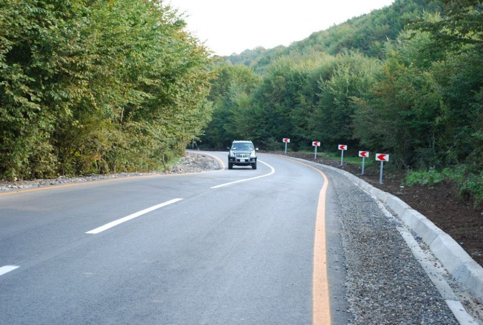 President Ilham Aliyev allocates AZN 11m for construction of road in Zagatala