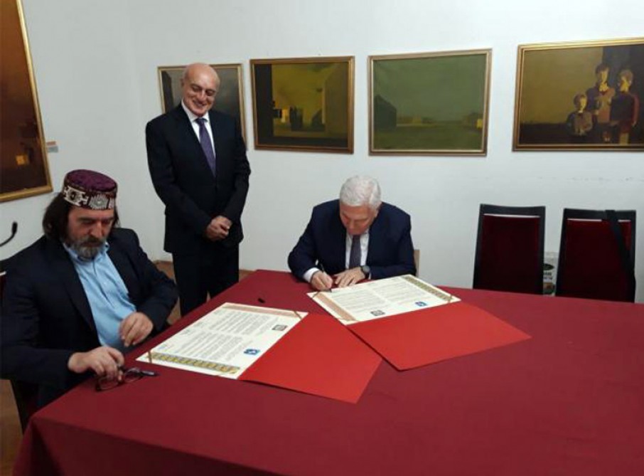 Azerbaijan’s Sheki, Croatia’s Varazdin sign co-op charter 
