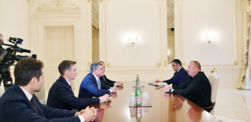 President Ilham Aliyev received CISCO delegation