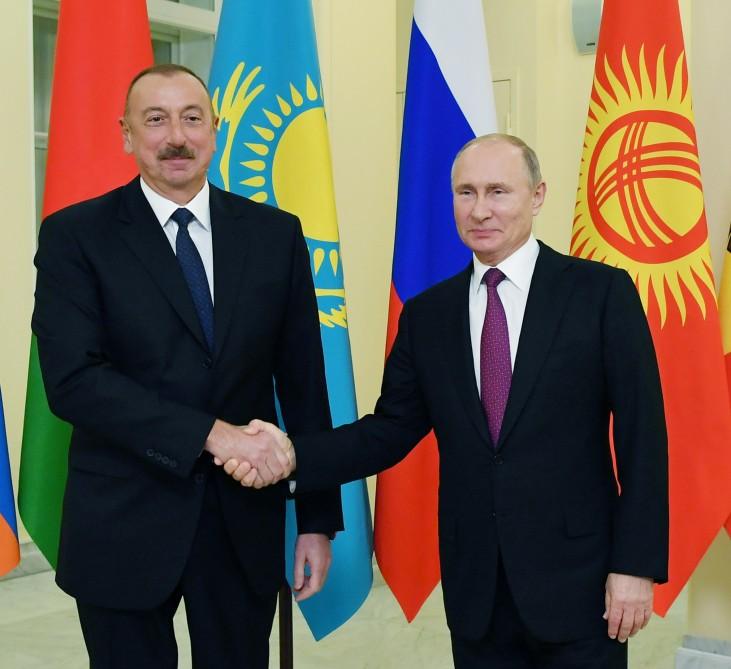 Azerbaijani president arrives in Russia for working visit 