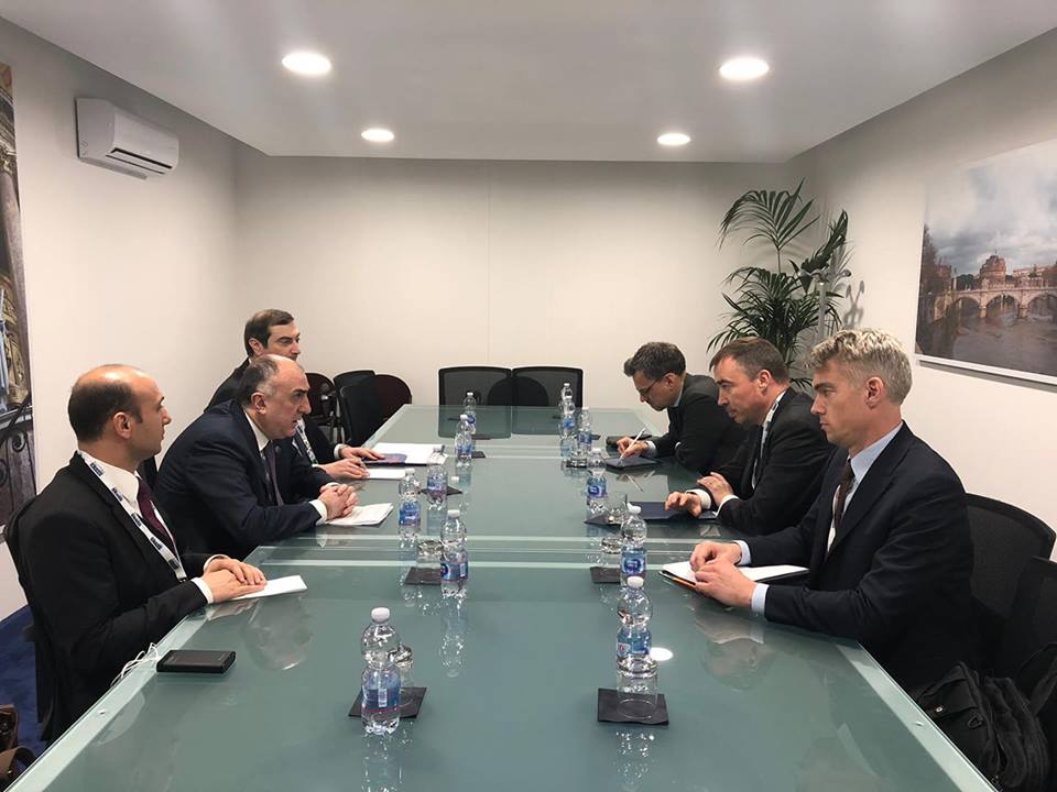 FM Mammadyarov meets European Union Special Representative for the South Caucasus Toivo Klaar 