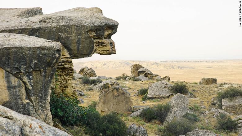 CNN Travel: Azerbaijan’s Gobustan, Land of Rock art and Singing Stones