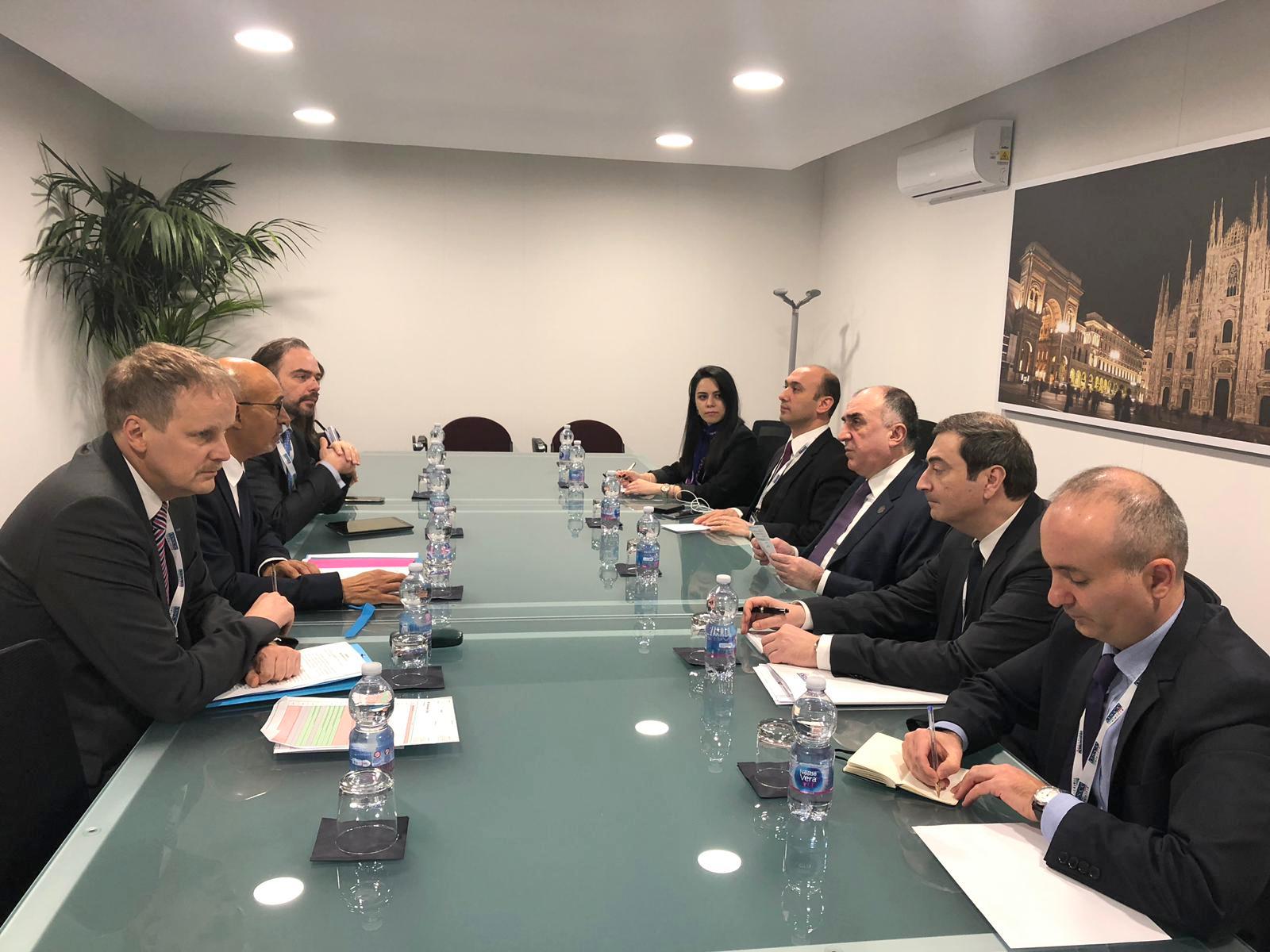 Azerbaijani FM meets OSCE Representative on Freedom of Media 