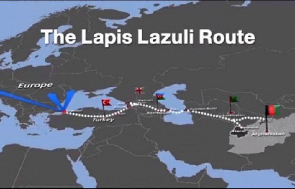 Afghanistan inaugurates first track of Lapis Lazuli project