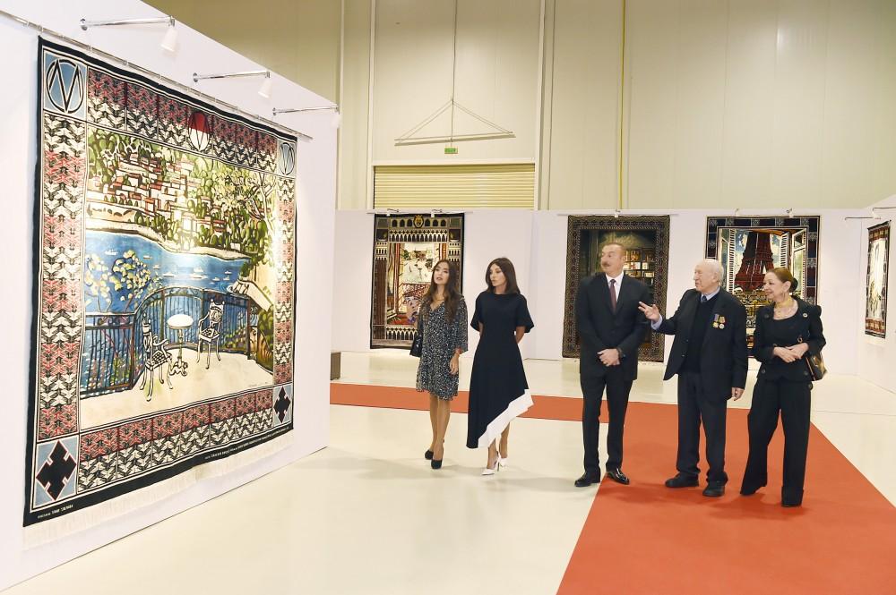 President Ilham Aliyev, First Lady Mehriban Aliyeva view exhibition marking 90th anniversary of People’s Artist Tahir Salahov