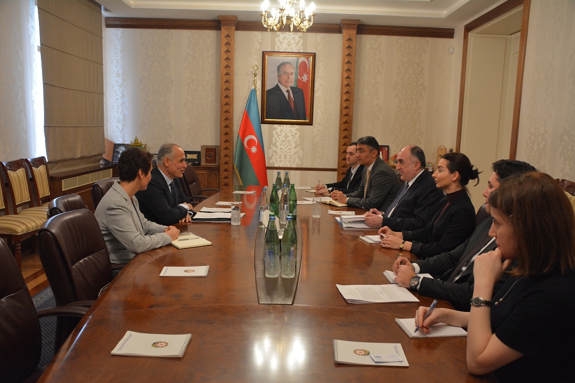 FM Elmar Mammadyarov receives UN Resident Coordinator in Azerbaijan
