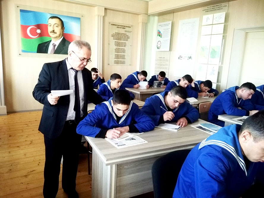 Activities to support psychological work being carried out in military units: Azerbaijani MoD