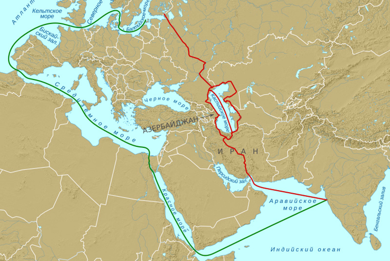 The Trade Corridor That Connects Russia, Iran, India & Azerbaijan