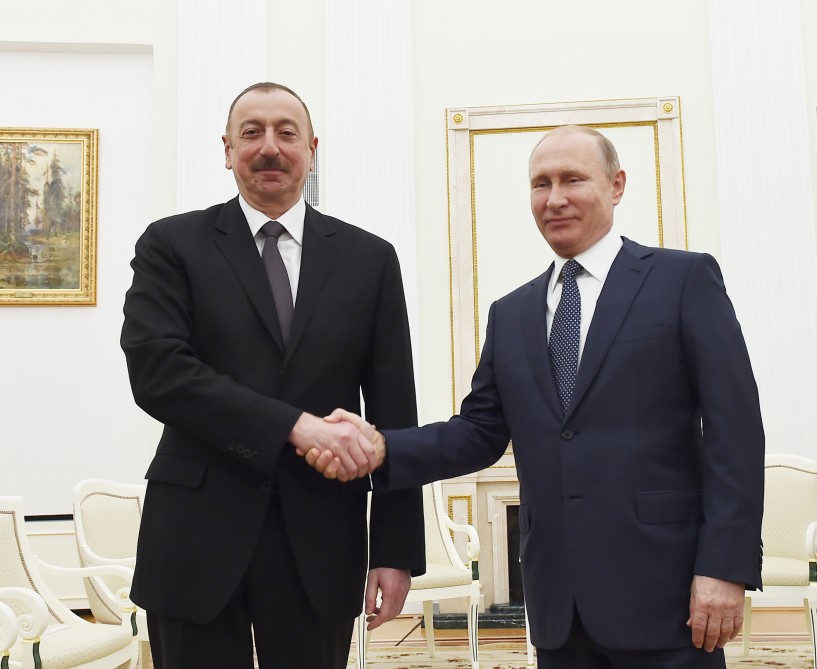 Russian President Vladimir Putin phones President Ilham Aliyev
