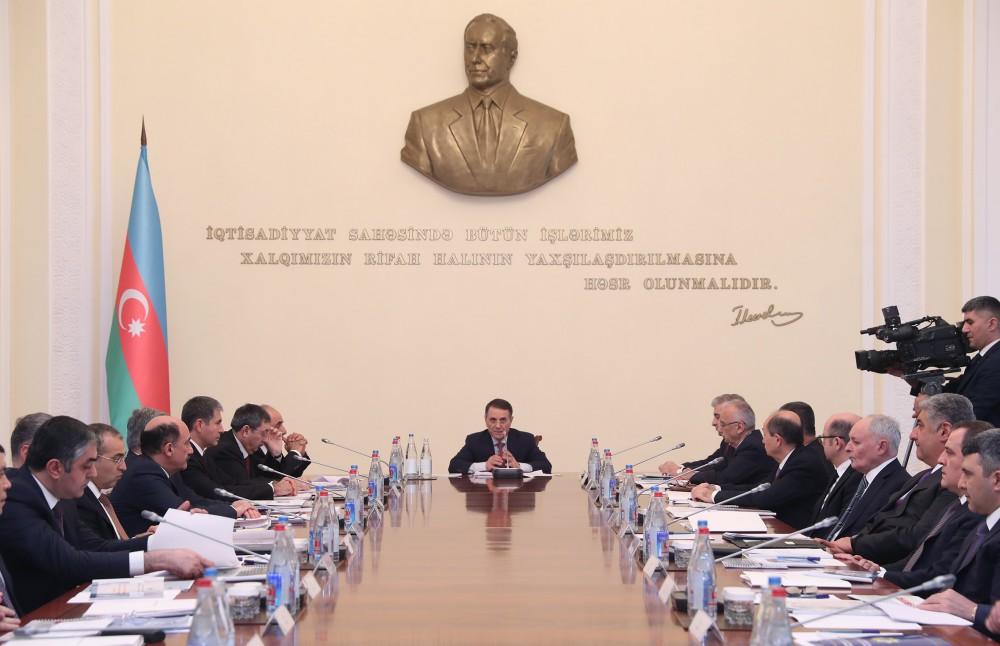 Azerbaijani Cabinet of Ministers holds meeting chaired by PM