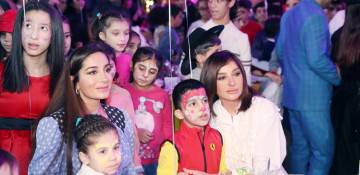 First VP Mehriban Aliyeva attends New Yar party for children arranged by the Heydar Aliyev Foundation