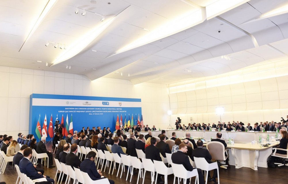 Baku to host Fifth Ministerial Meeting of Southern Gas Corridor Advisory Council on February 20