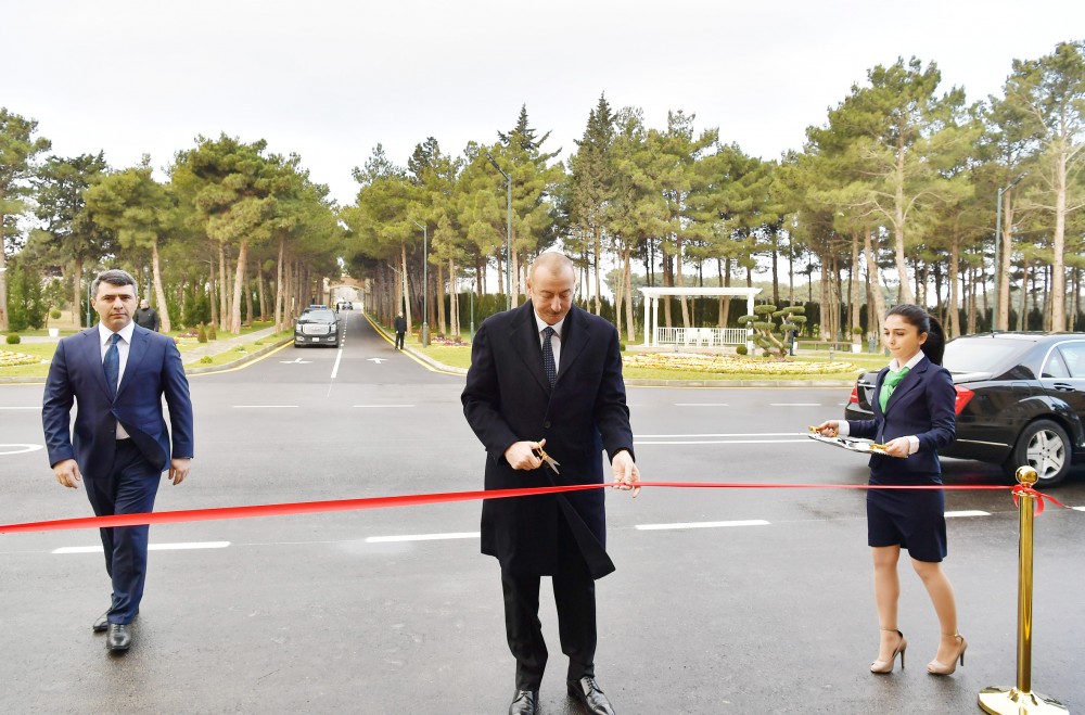 President Ilham Aliyev attends inauguration of Research Institute of Vegetable Growing