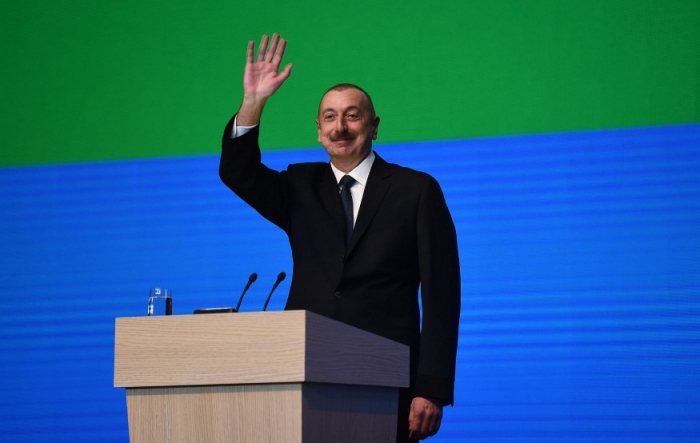 President Ilham Aliyev attends republican conference dedicated to Azerbaijani Youth Day