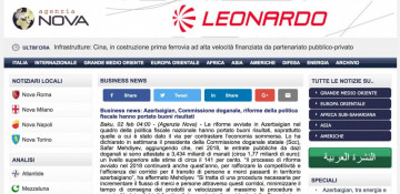 Azerbaijan’s customs reforms in spotlight of Italian media