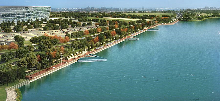 Azerbaijan moves ahead with pilot project for floating solar power system in Lake Boyukshor