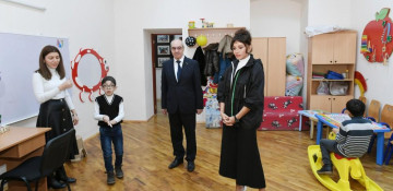 First VP Mehriban Aliyeva visits special school in Baku 