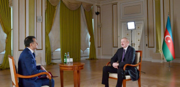 President Ilham Aliyev interviewed by Real TV