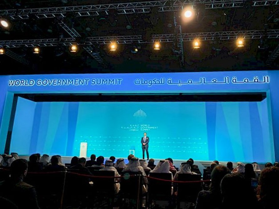 Azerbaijani brand “Asan service” presented at 7th World Government Summit in Dubai