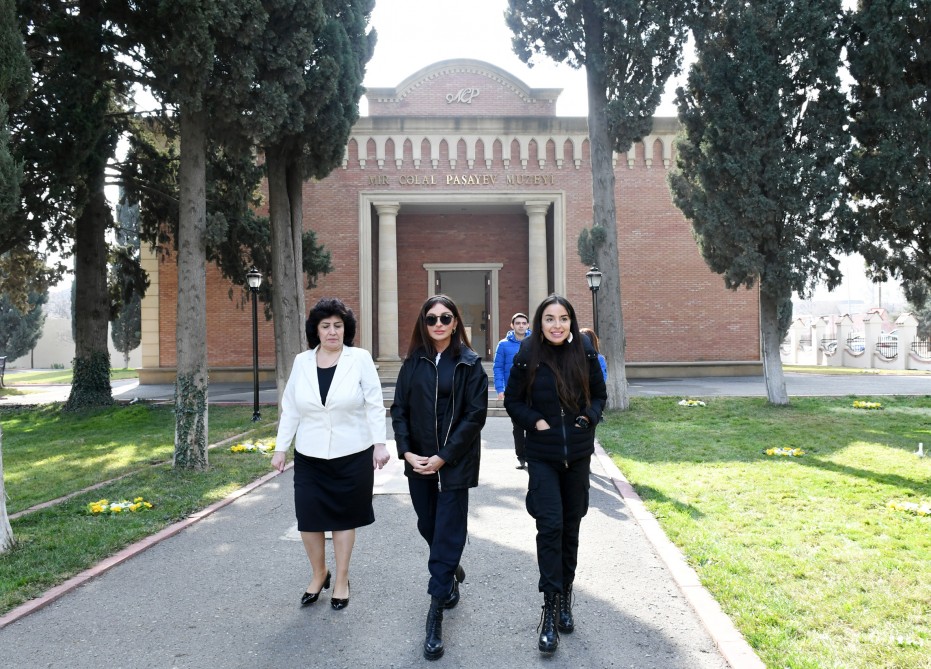 First Vice-President Mehriban Aliyeva visited House Museum of Mir Jalal Pashayev in Ganja