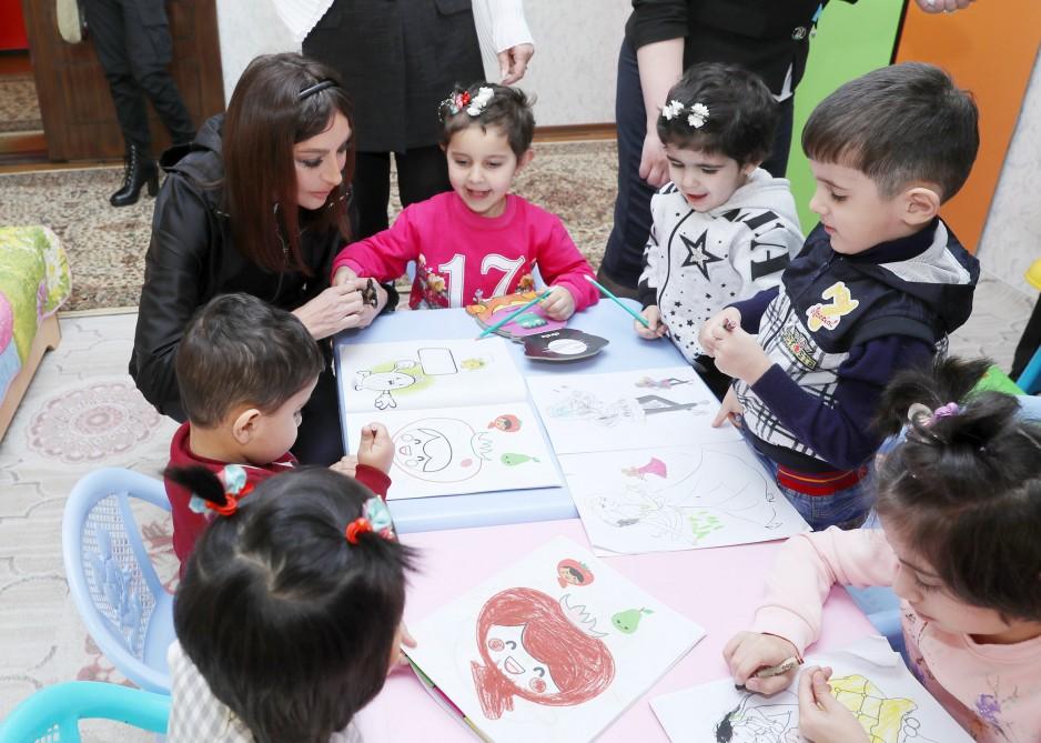 First VP Mehriban Aliyeva visits children's home in Ganja 