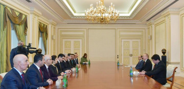 Ilham Aliyev receives delegation led by head of Turkey-Azerbaijan inter-parliamentary friendship group