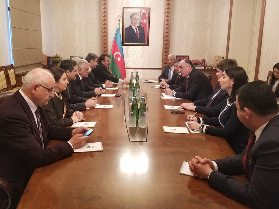 Elmar Mammadyarov meets delegation led by head of Turkey-Azerbaijan inter-parliamentary friendship group 