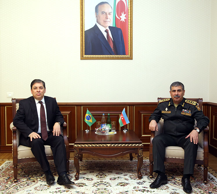 Azerbaijan, Brazil mull prospects for military cooperation