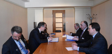 Elmar Mammadyarov meets Deputy FM of North Macedonia
